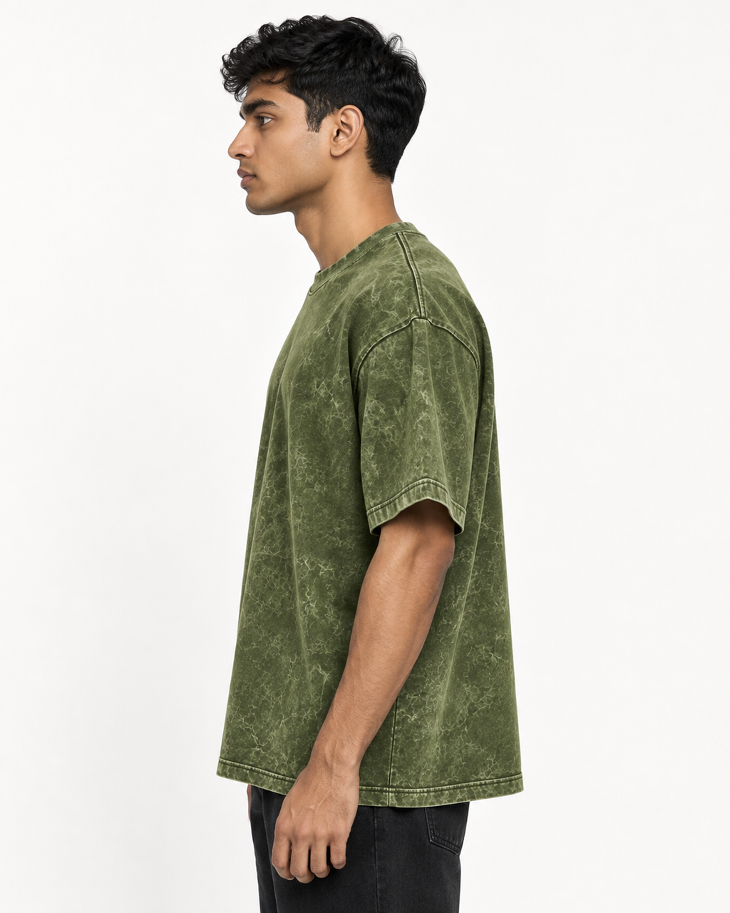 Combat Fade Acid Washed Oversized T-Shirt