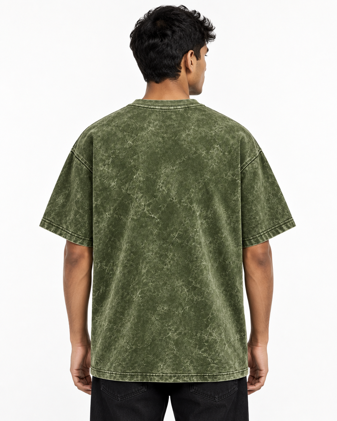 Combat Fade Acid Washed Oversized T-Shirt