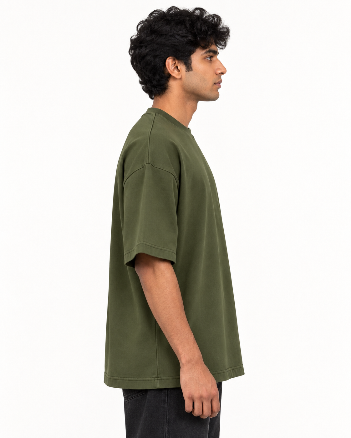 Utility Olive Oversized T-Shirt