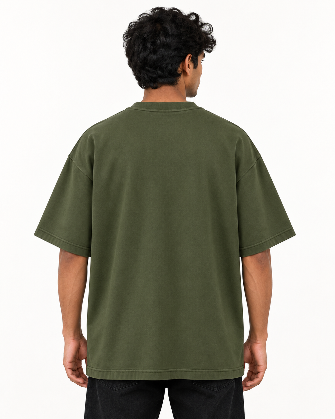 Utility Olive Oversized T-Shirt