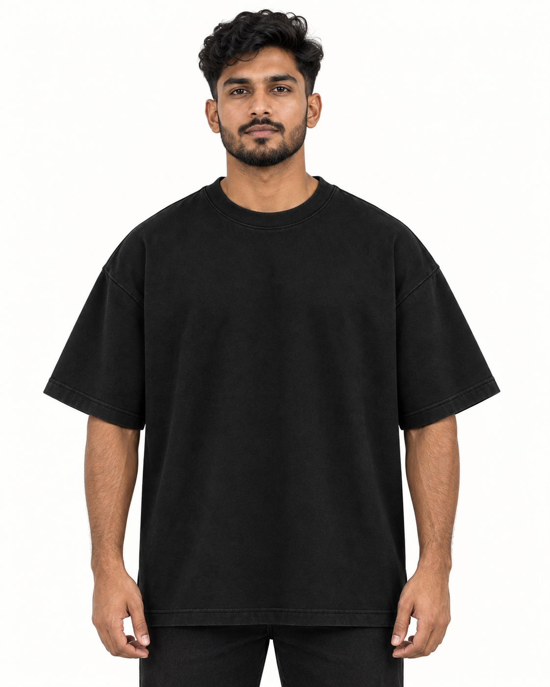 Midnight Black Oversized T-Shirt