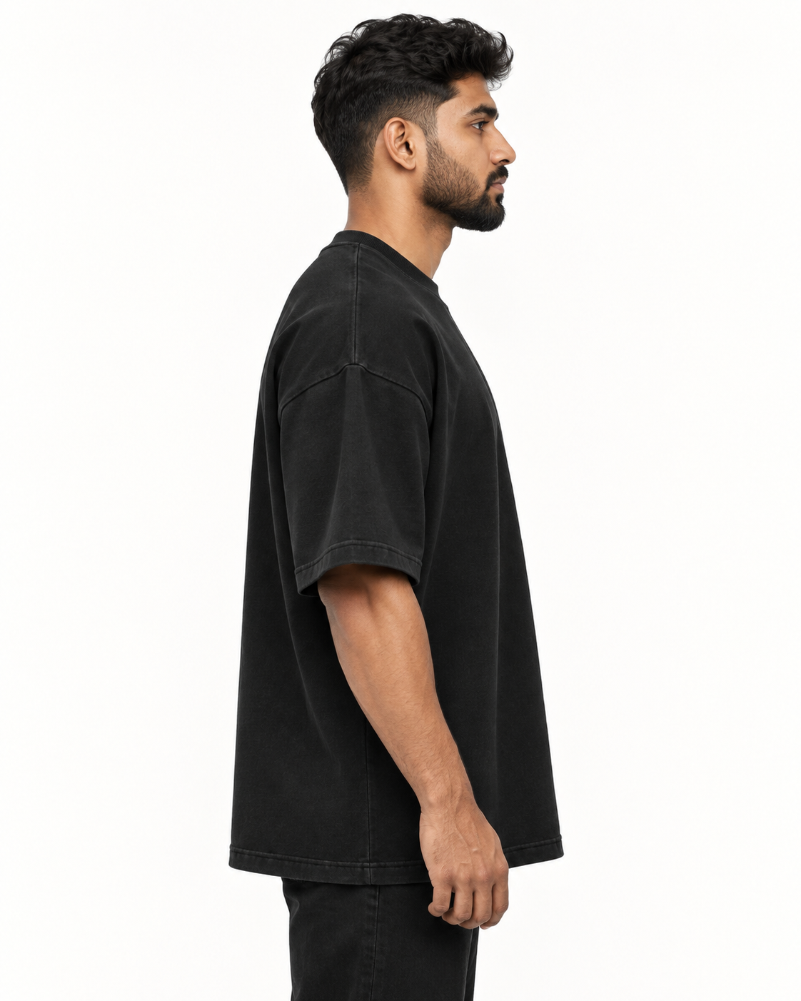 Midnight Black Oversized T-Shirt