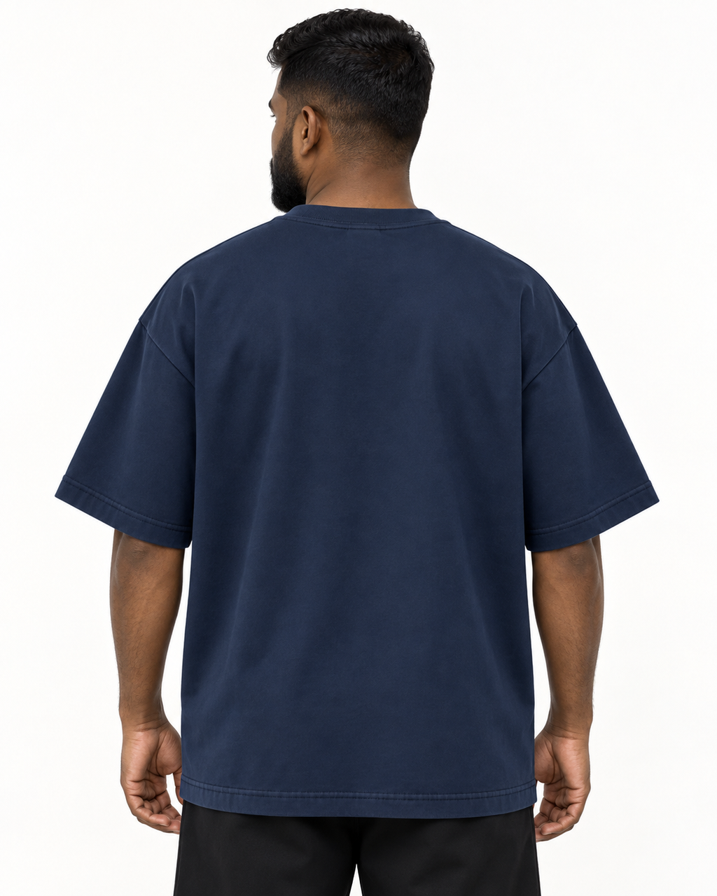 After Hours Navy Oversized T-Shirt
