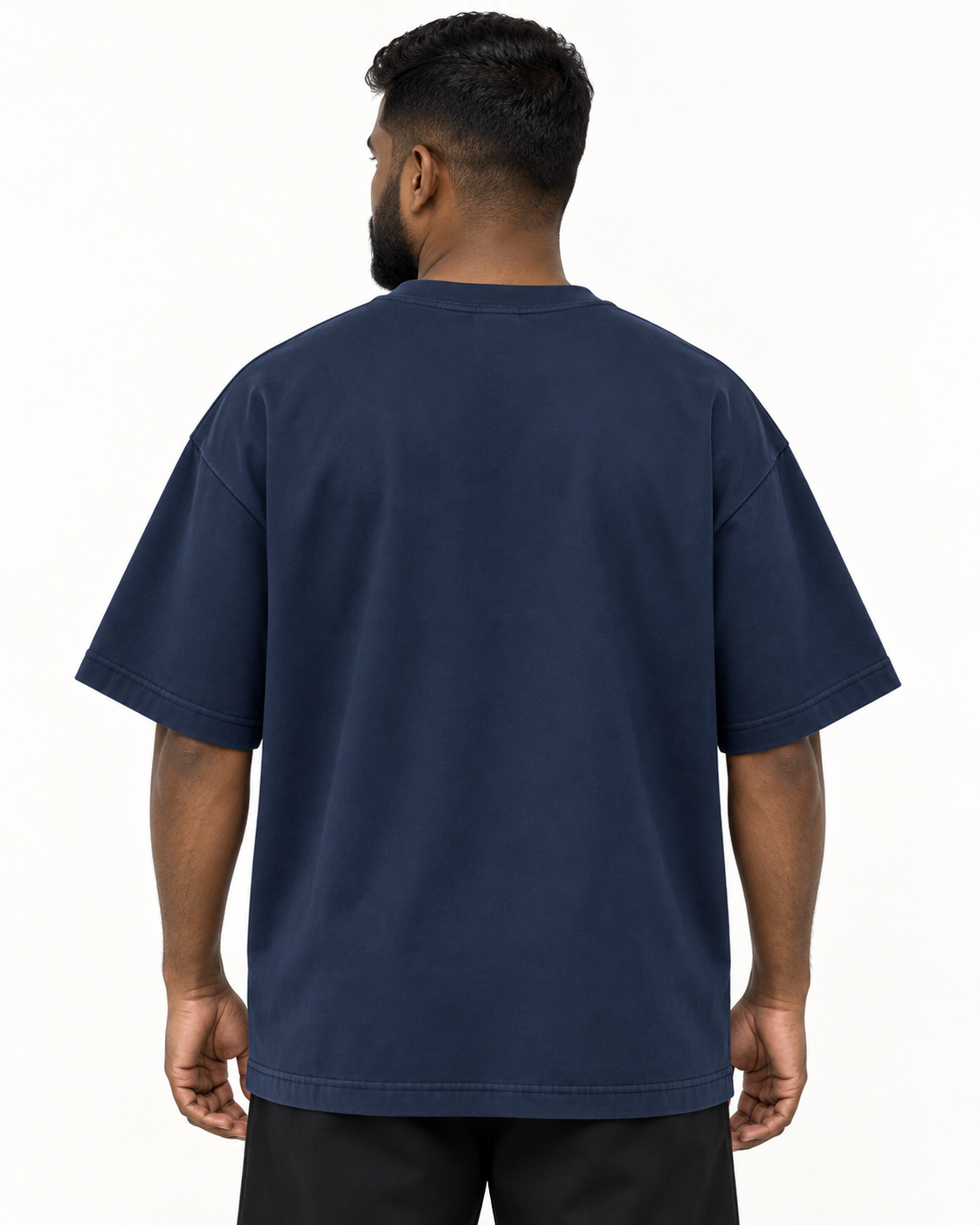 After Hours Navy Oversized T-Shirt