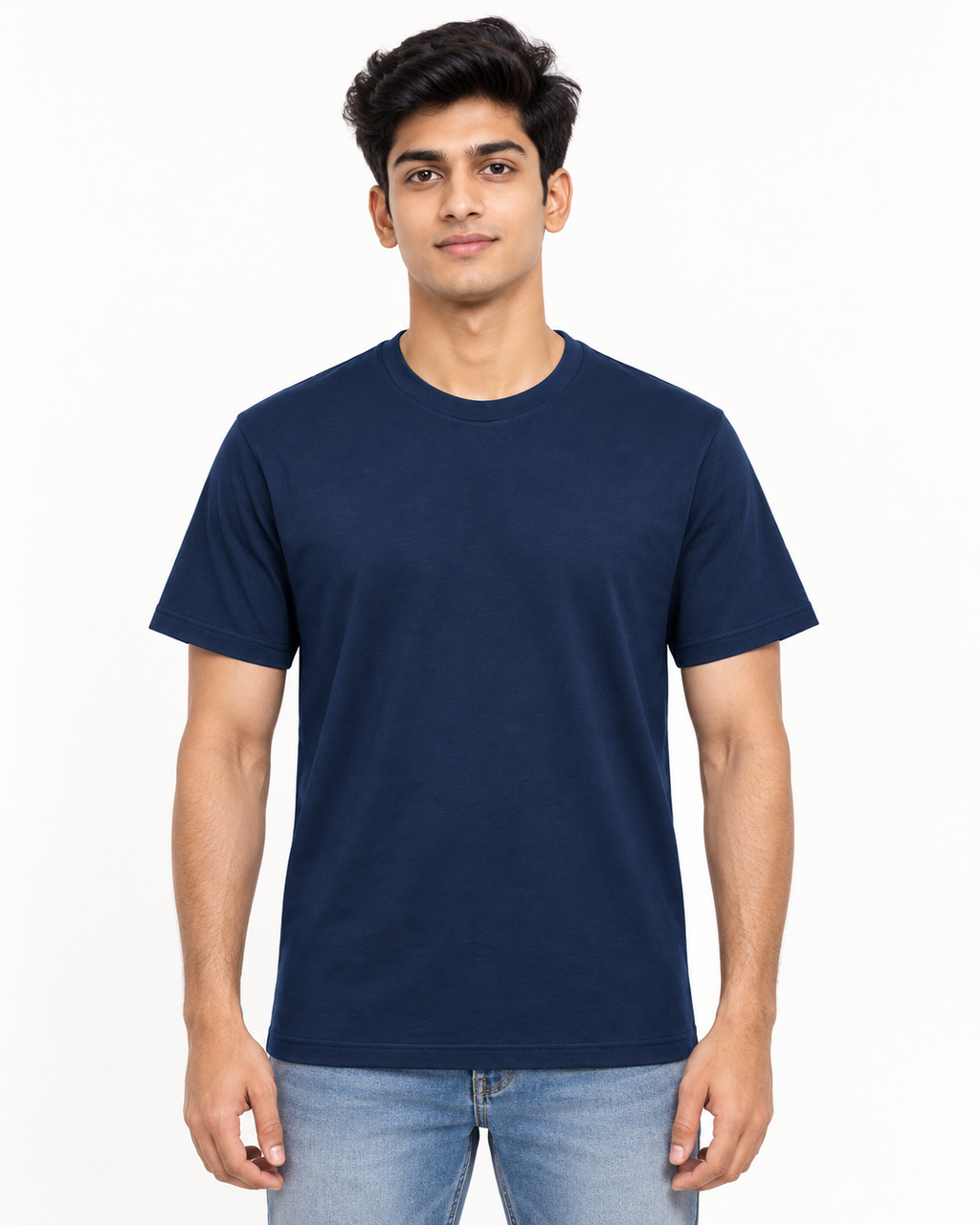 Deep Sea Navy Regular Fit T-Shirt