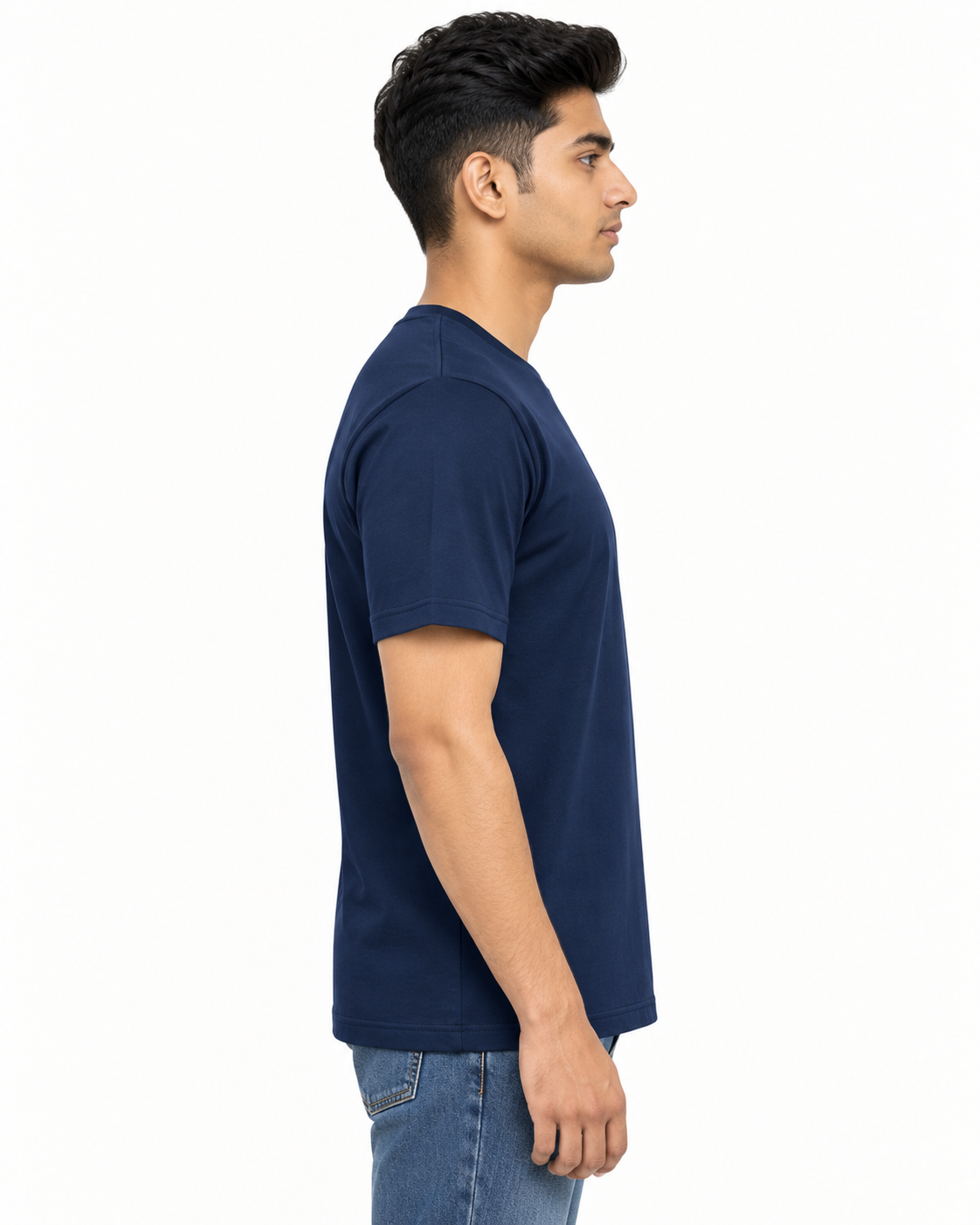 Deep Sea Navy Regular Fit T-Shirt