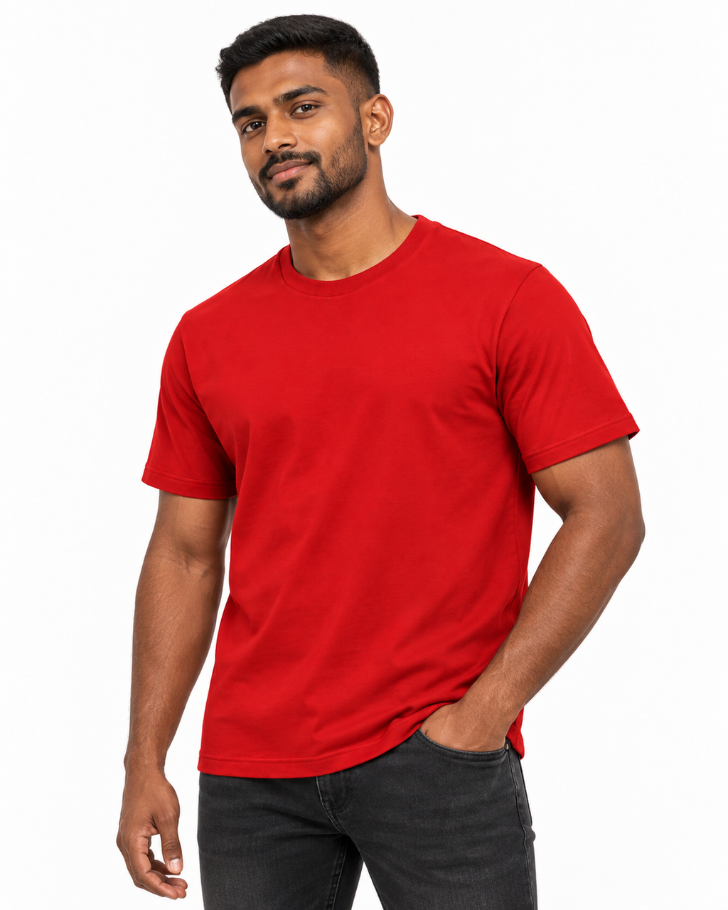 Rush Red Regular Fit T-Shirt